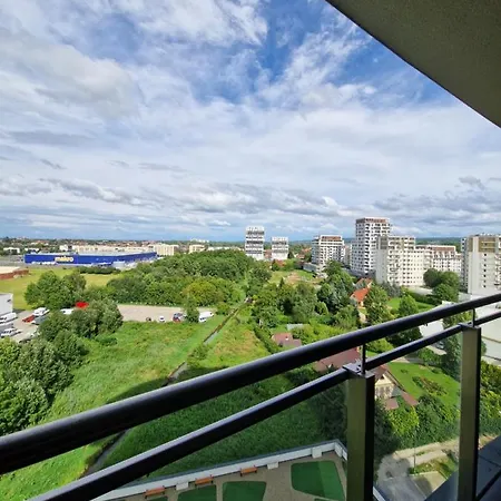 Szklane Tarasy Premium Two Bedrooms Faktura Fast Check-in Apartment