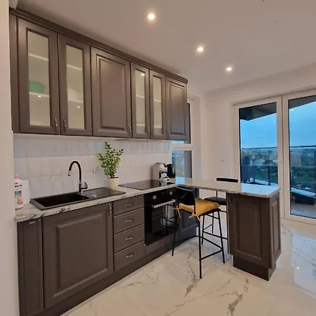 Szklane Tarasy Premium Two Bedrooms Faktura Fast Check-in شقة