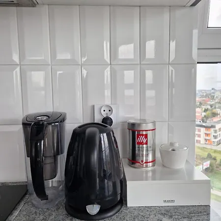 Szklane Tarasy Premium Two Bedrooms Faktura Fast Check-in Rzeszow