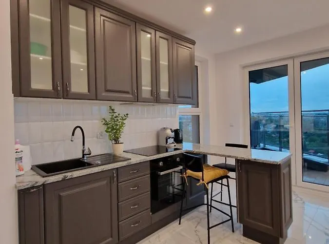 Szklane Tarasy Premium Two Bedrooms Faktura Fast Check-in Daire